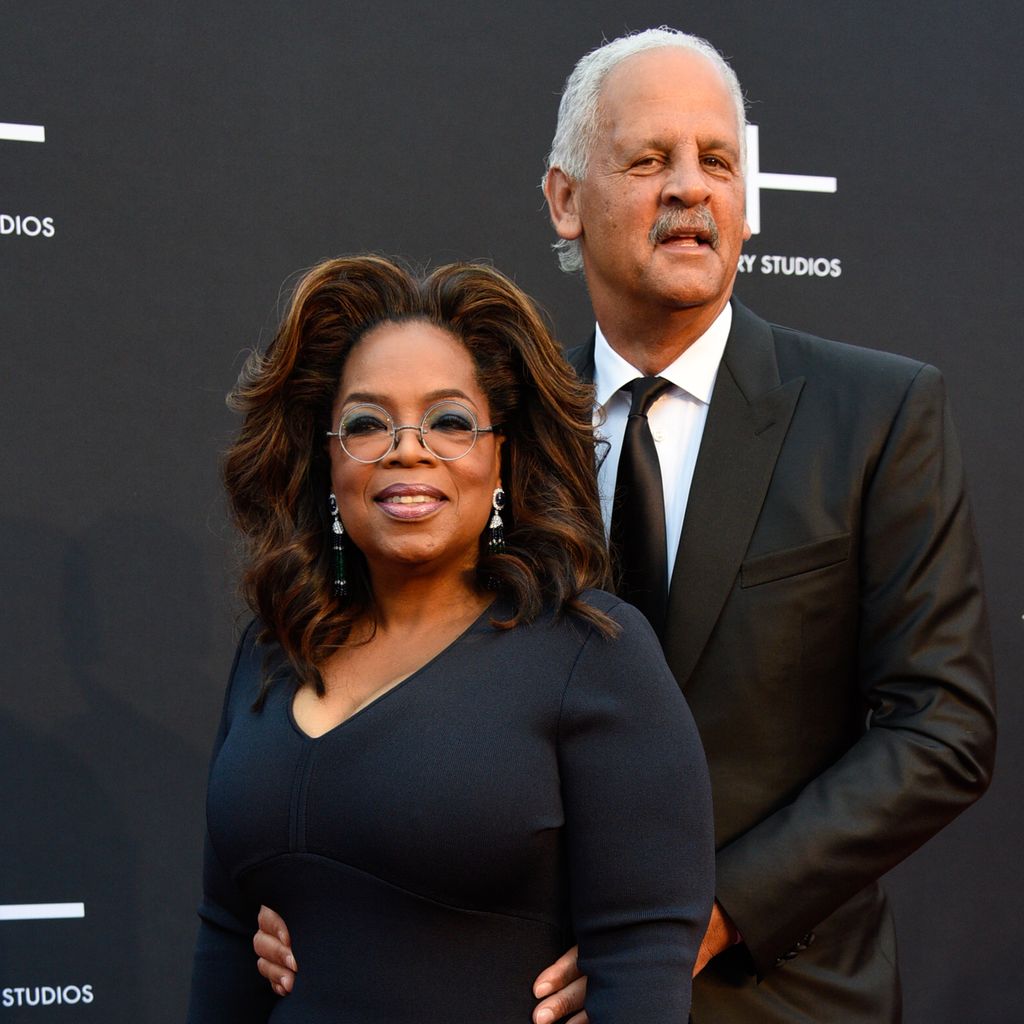 Bei der Eröffnungsgala der Tyler Perry Studios in Atlanta: Oprah Winfrey mit Stedman Graham