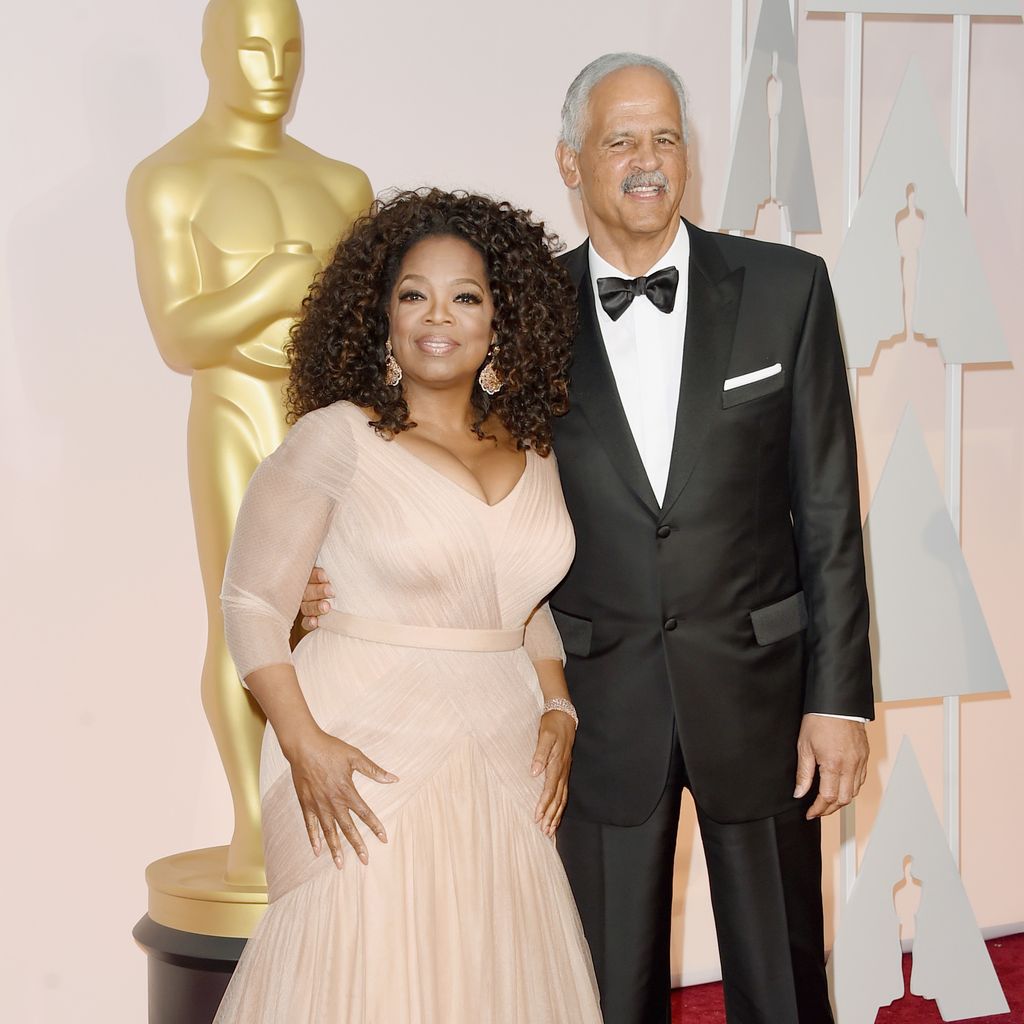 Oprah Winfrey und Stedman Graham bei den 87. Academy Awards in Hollywood, 2015