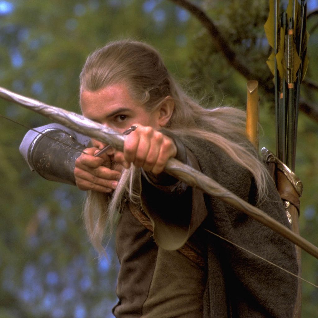Orlando Bloom als Legolas in "Herr der Ringe: Die Gefährten"
