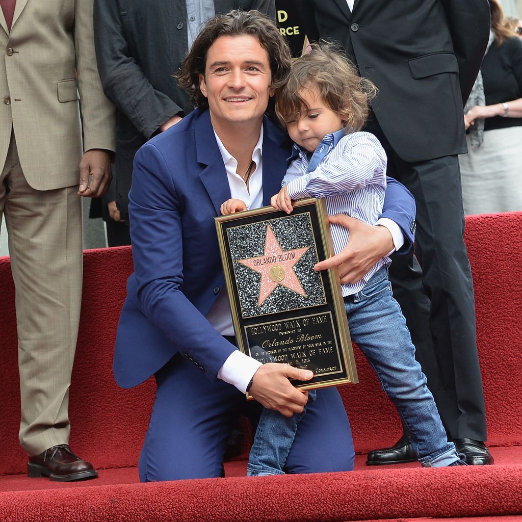 Orlando Bloom mit seinem Sohn Flynn