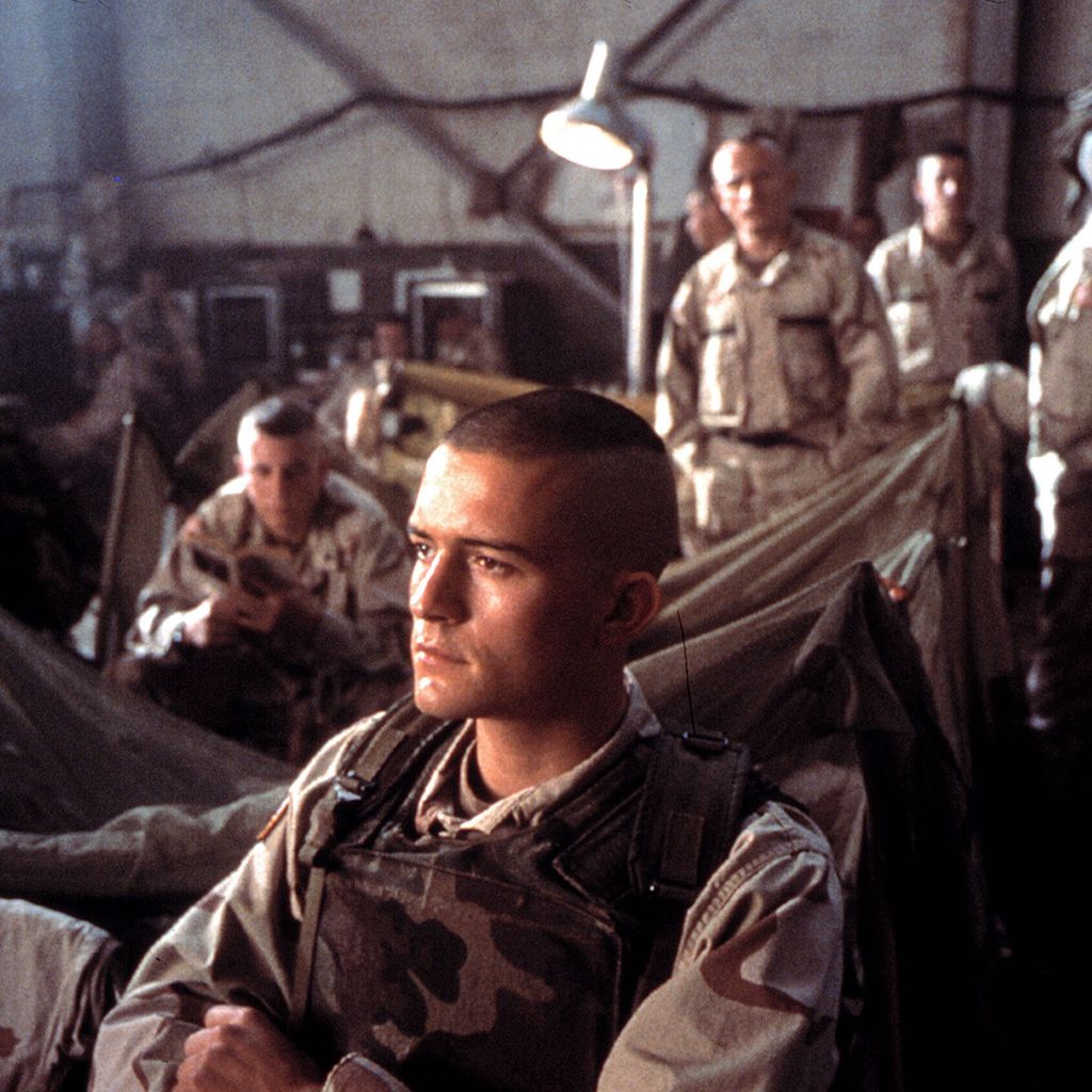 Orlando Bloom in "Black Hawk Down"