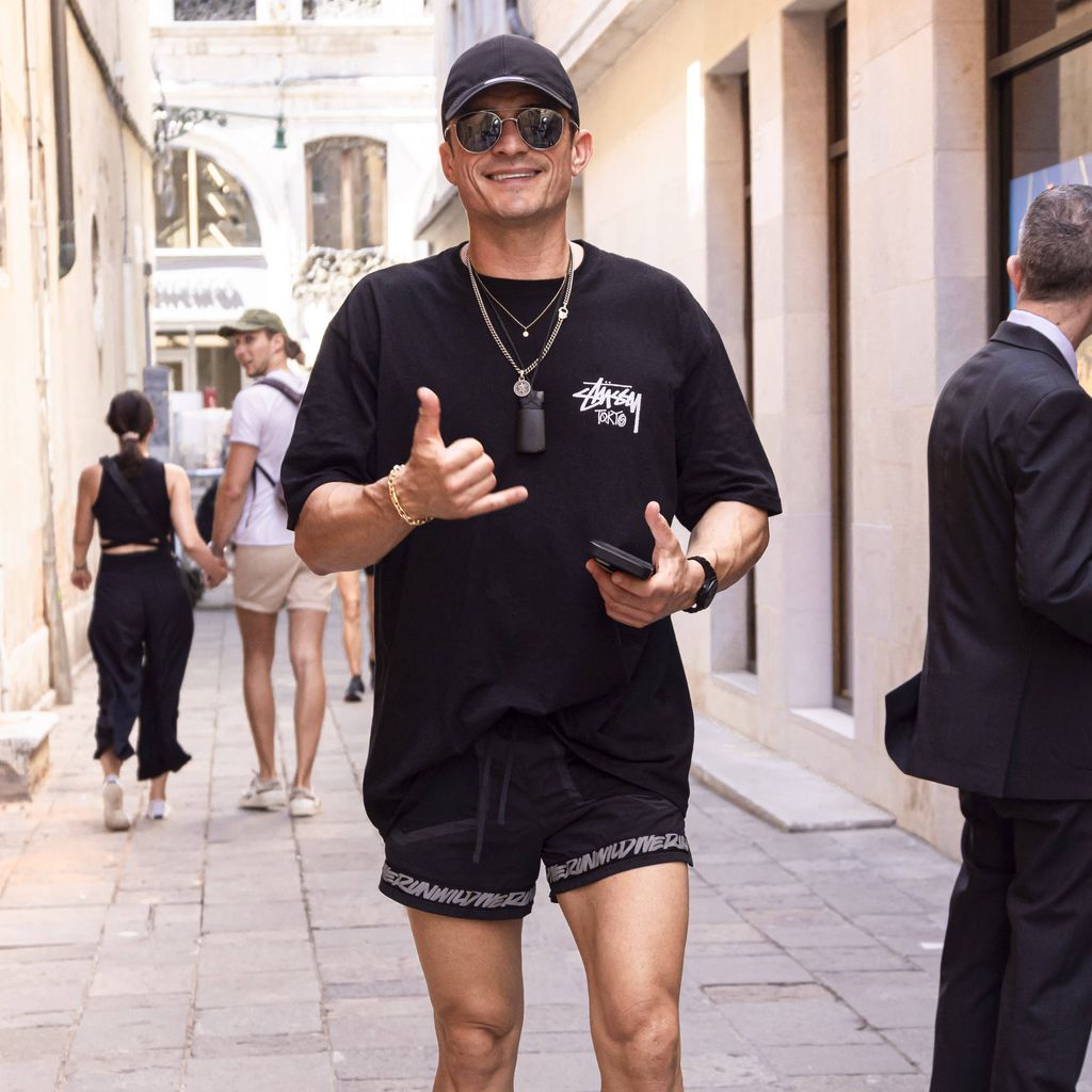 Schauspieler Orlando Bloom im Juni 2025 in Venedig