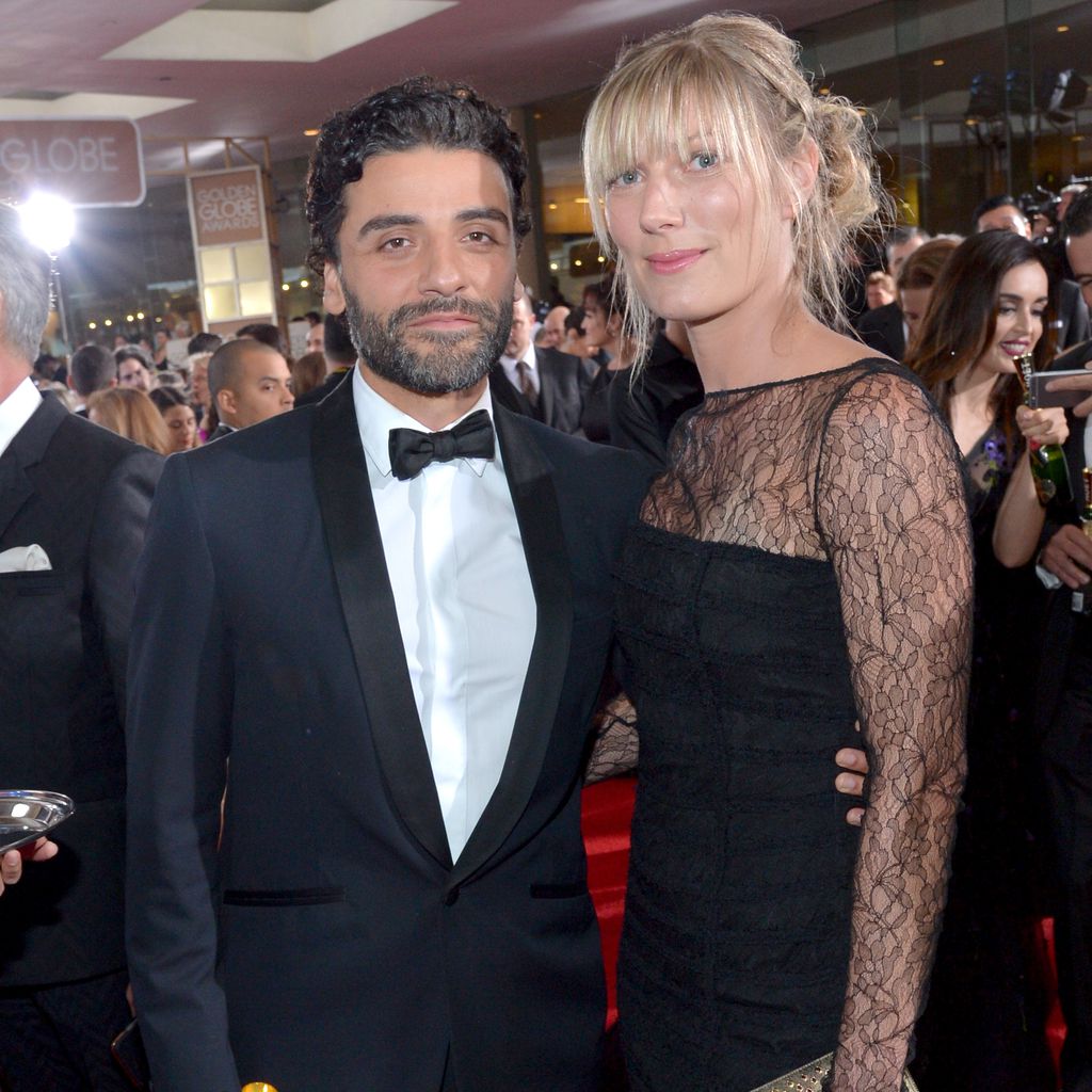 Oscar Isaac und Elvira Lind bei den Golden Globes 2016
