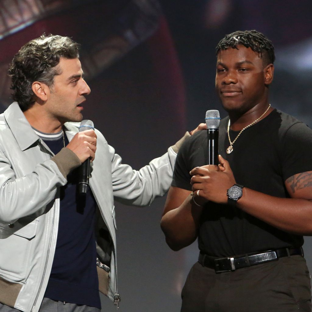 Oscar Isaac und John Boyega bei der Disney D23 Expo 2019 in Anaheim