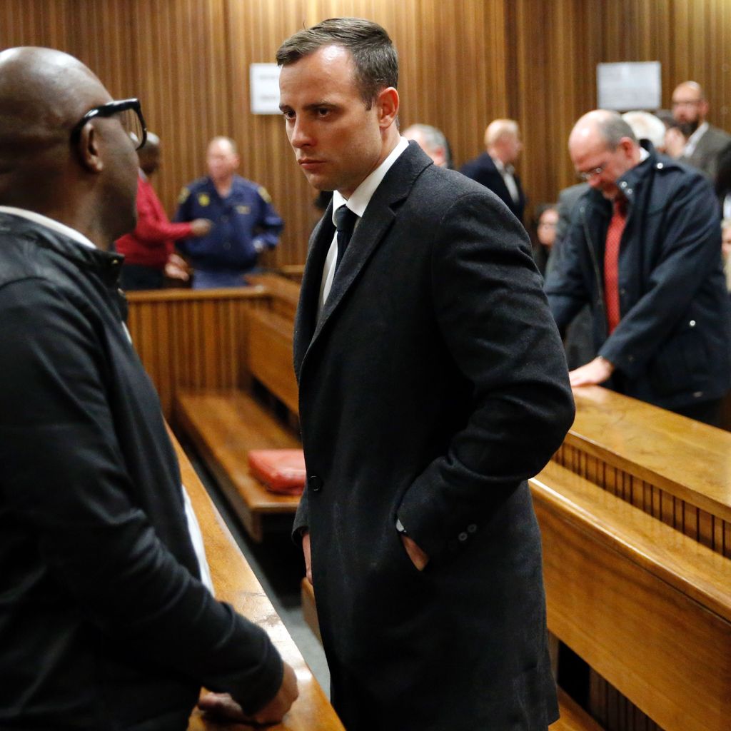 Oscar Pistorius im Gericht in Pretoria