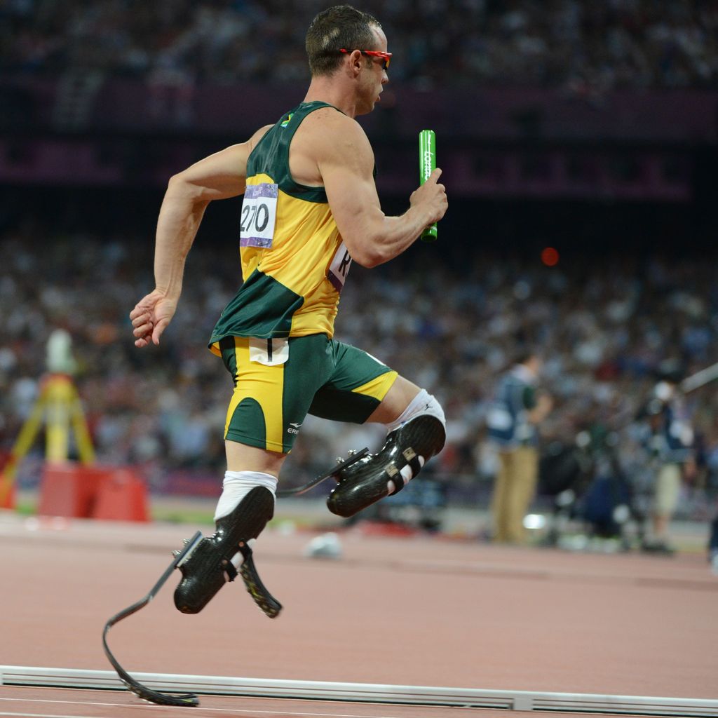 Oscar Pistorius bei einem Wettkampf