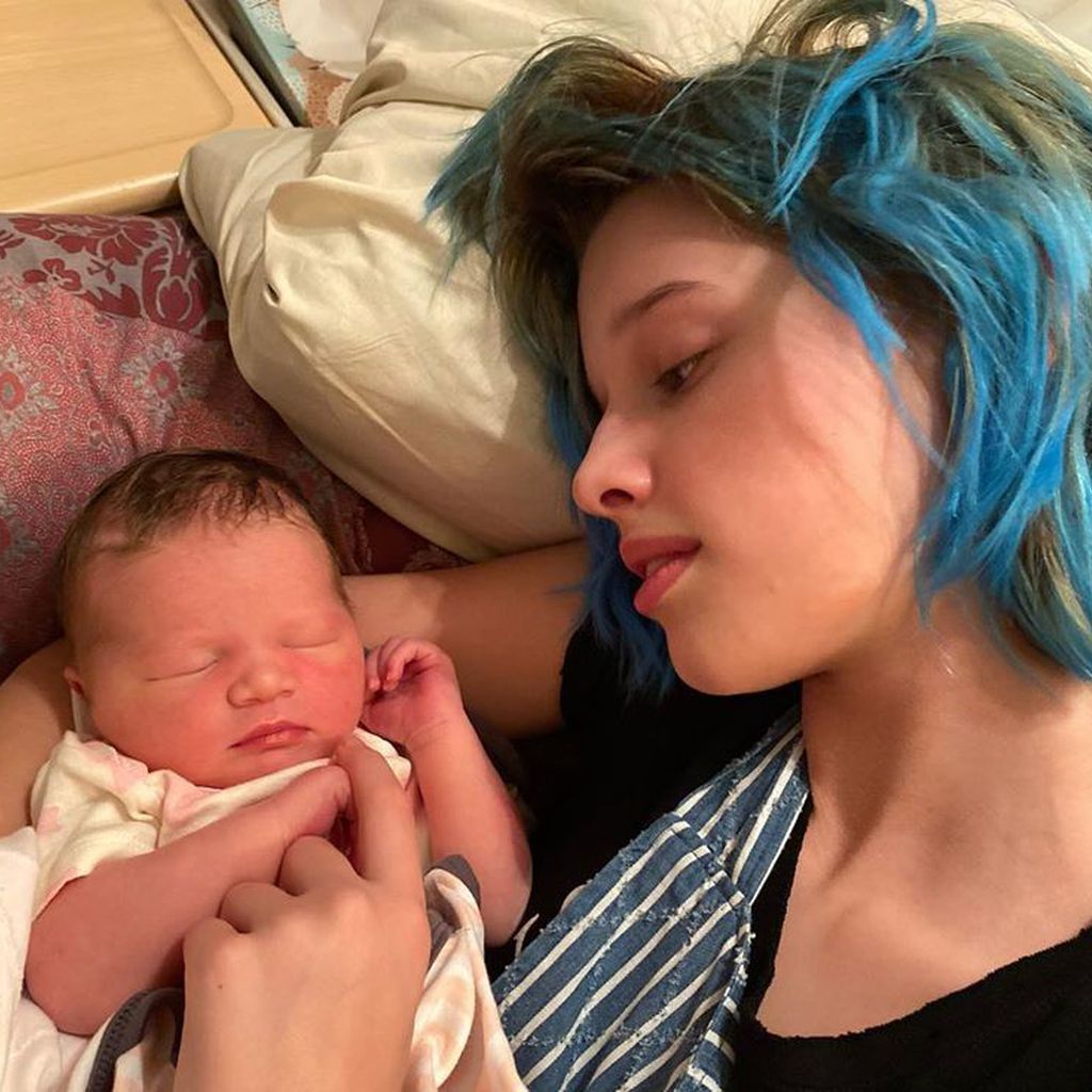 Baby Osian und Ever Gabor Anderson