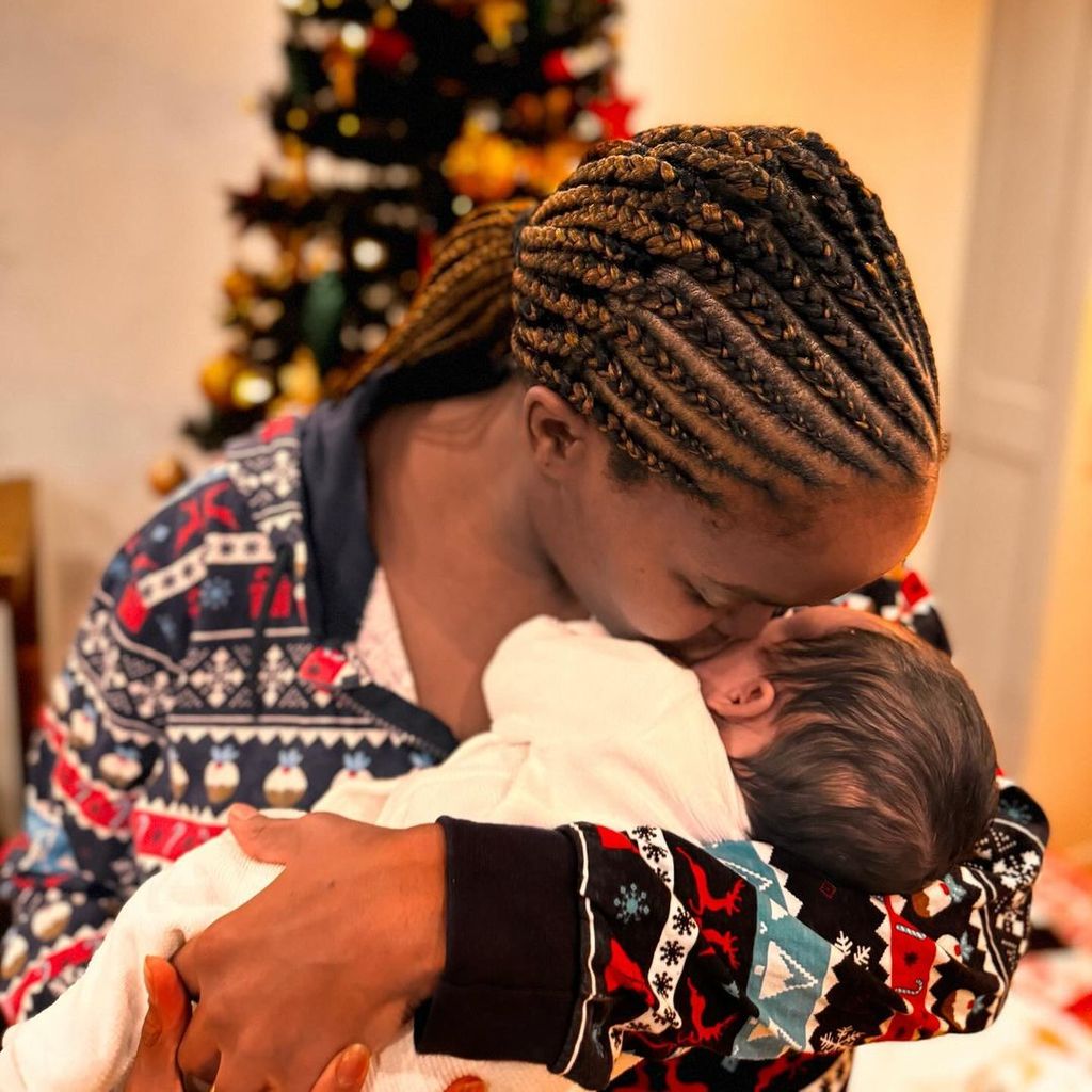 Oti Mabuse und ihr Baby