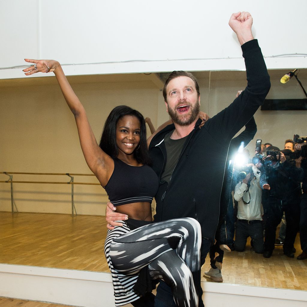 Oti Mabuse und Niels Ruf 2016 beim "Let's Dance"-Training
