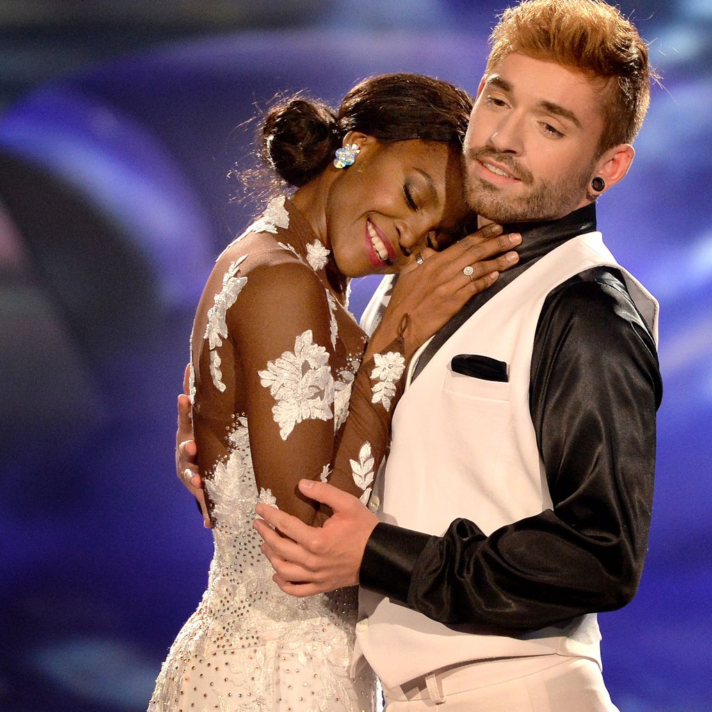 Otilie Mabuse und Daniel Küblböck bei "Let's Dance"