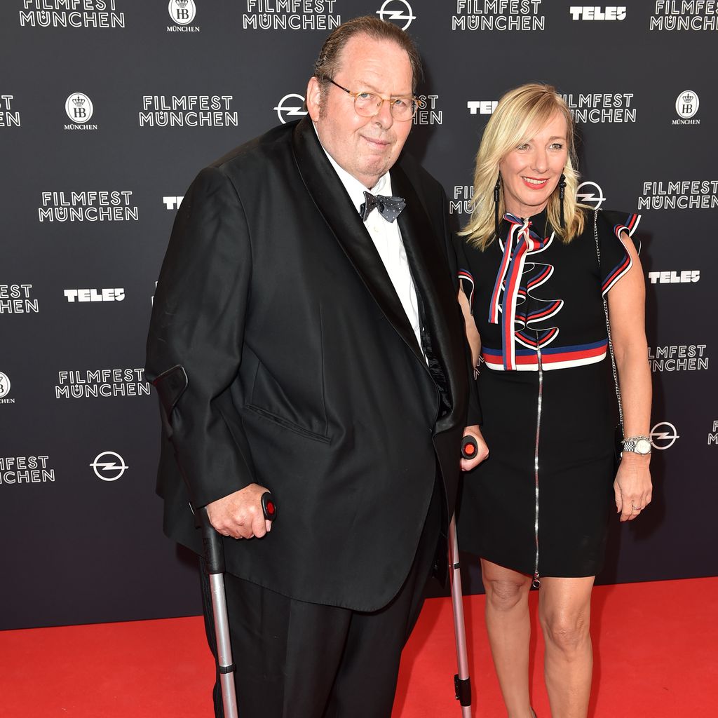 Ottfried Fischer und seine Partnerin Simone Brandlmeier auf dem München Film Festival 2018