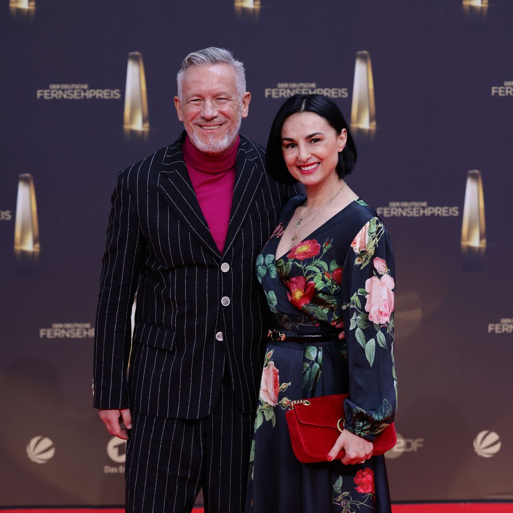 Otto Steiner und Mimi Fiedler beim Deutschen Fernsehpreis 2022