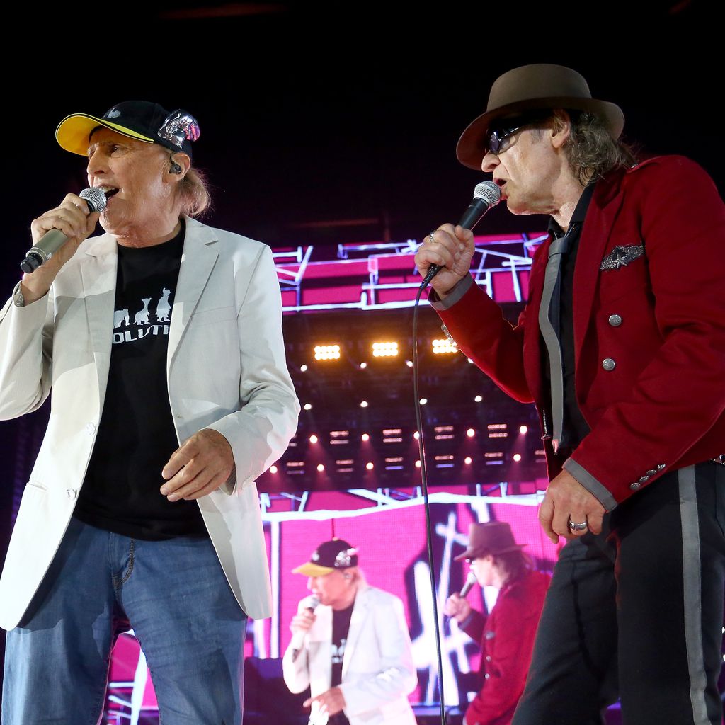 Otto Waalkes und Udo Lindenberg auf der "Keine Panik!"-Tour im Mai 2016