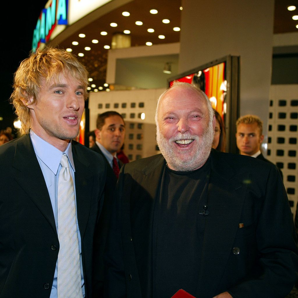 Owen Wilson und Andy G. Vajna bei der Premiere von "I Spy", Oktober 2002