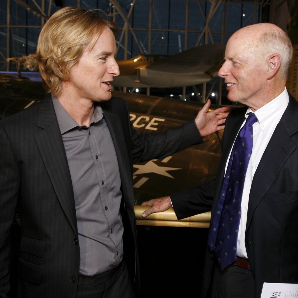 Owen Wilson und sein Vater Robert bei einem Event in Washington 2009