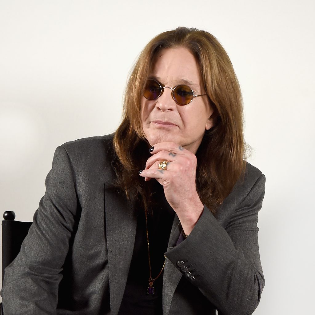 Ozzy Osbourne bei einer Pressekonferenz in Los Angeles im Jahr 2018