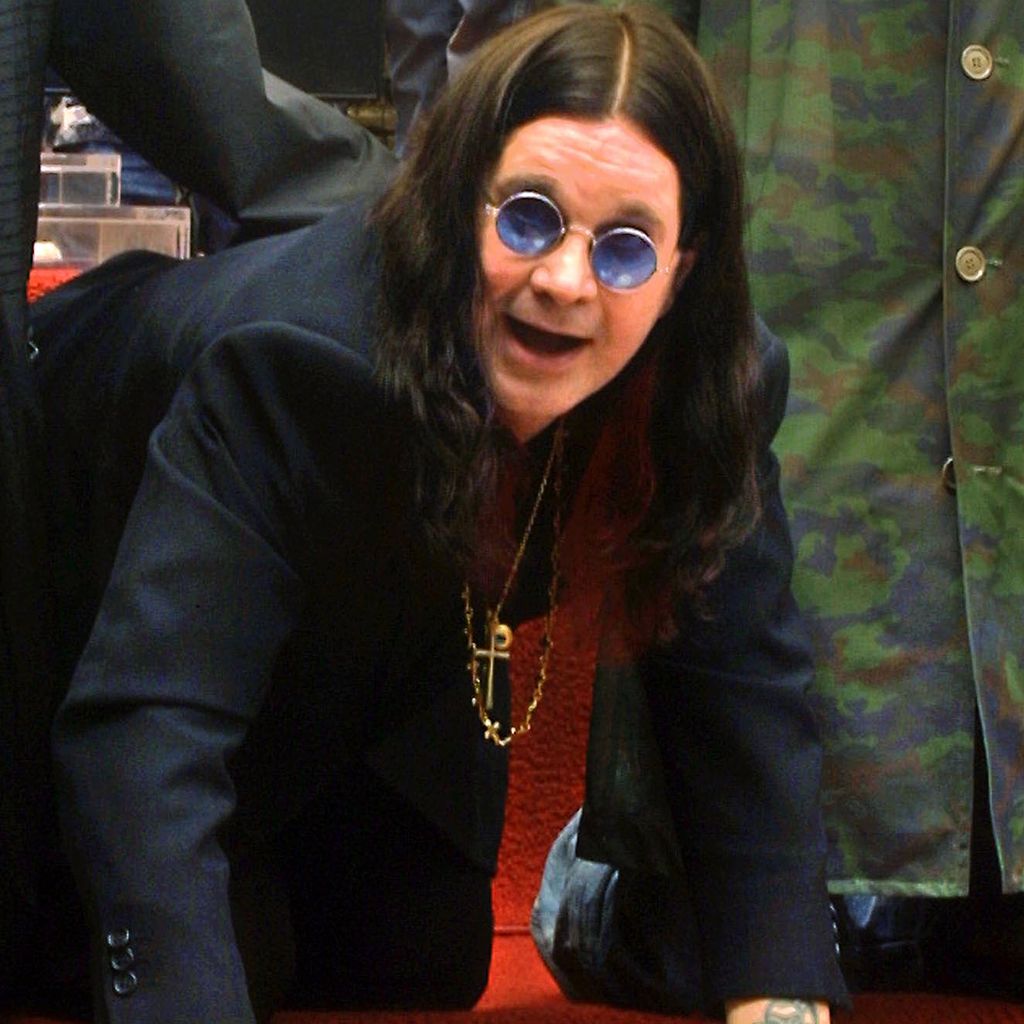 Ozzy Osbourne, April 2002