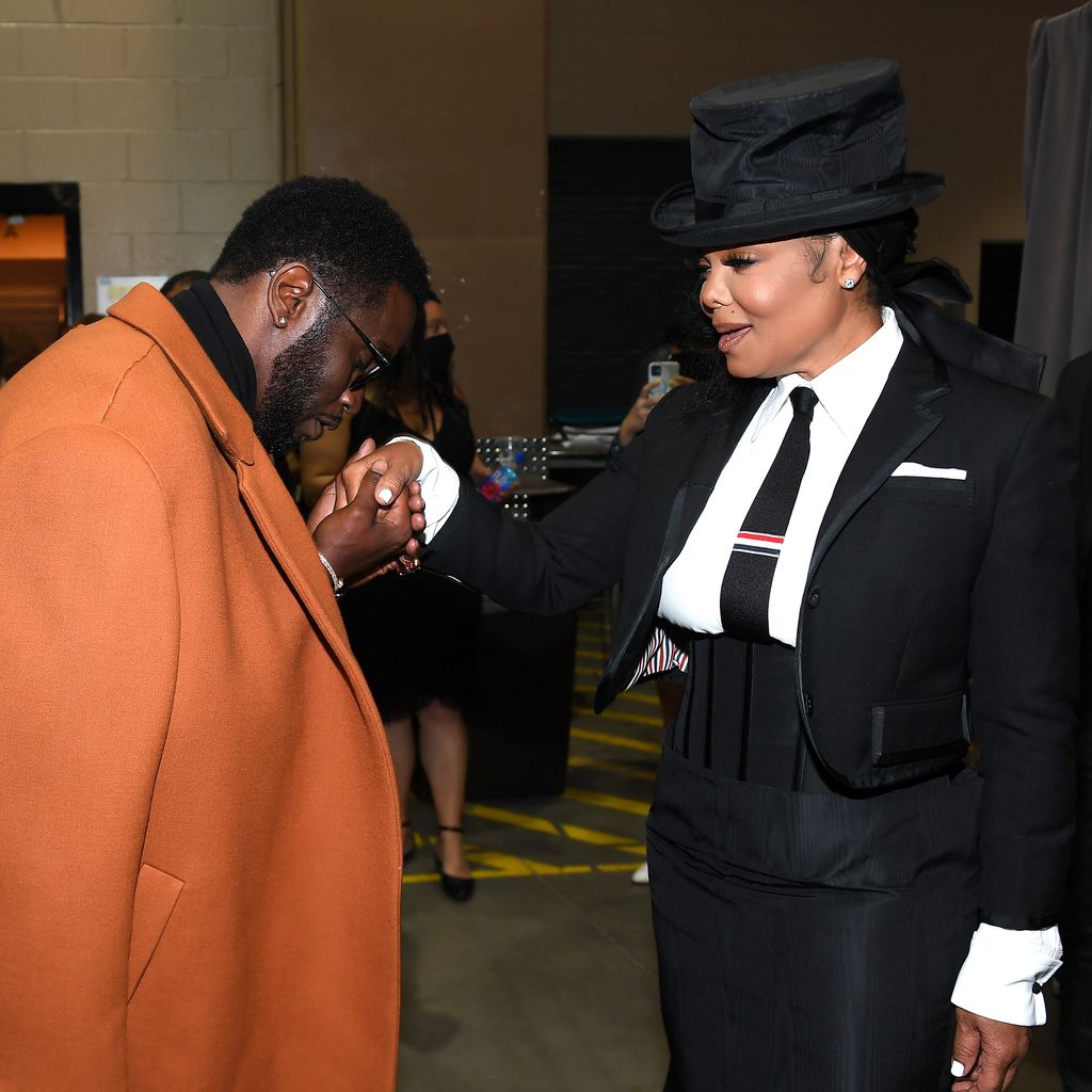 Sean "Diddy" Combs und Janet Jackson bei den Billboard Music Awards in Las Vegas, 2022