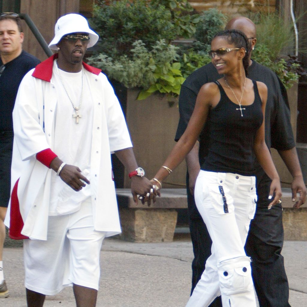 P. Diddy und Kim Porter, 2003