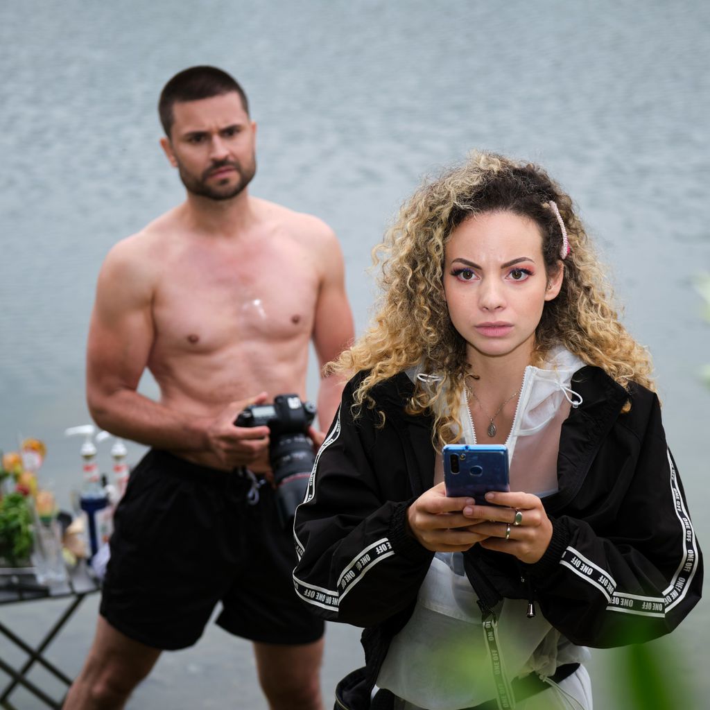 Paco (Miloš Vuković) und Nika (Isabelle Geiss) bei "Unter uns"