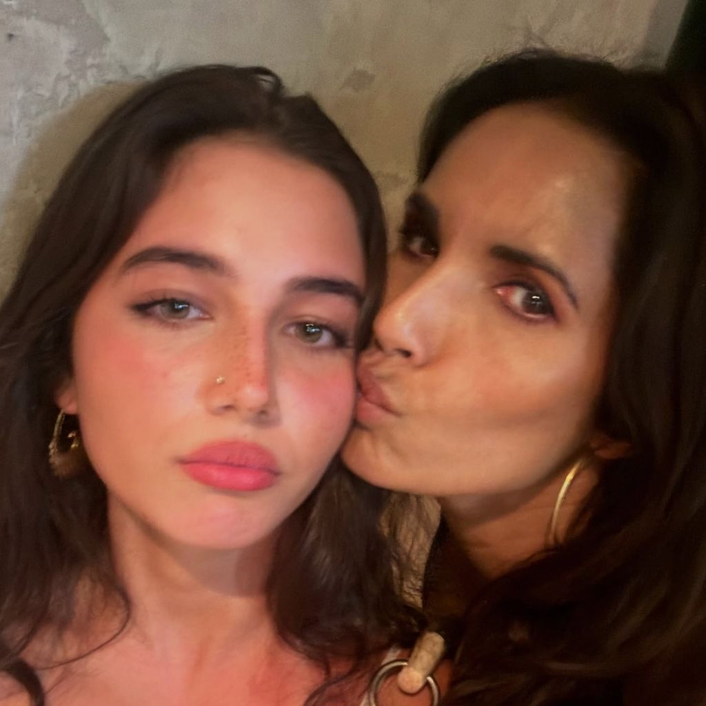 Padma Lakshmi mit ihrer Tochter Krishna