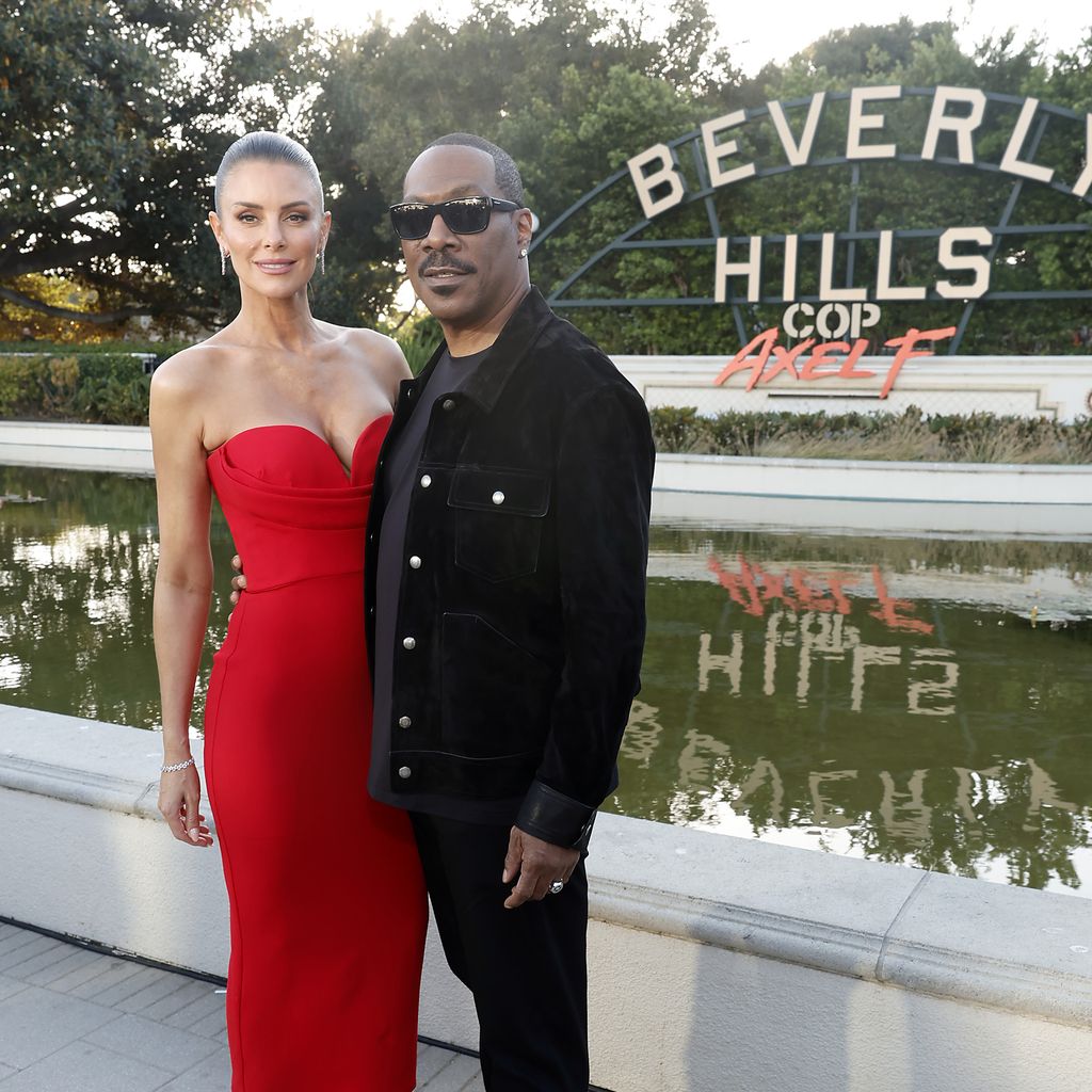 Paige Butcher und Eddie Murphy im Juni 2024