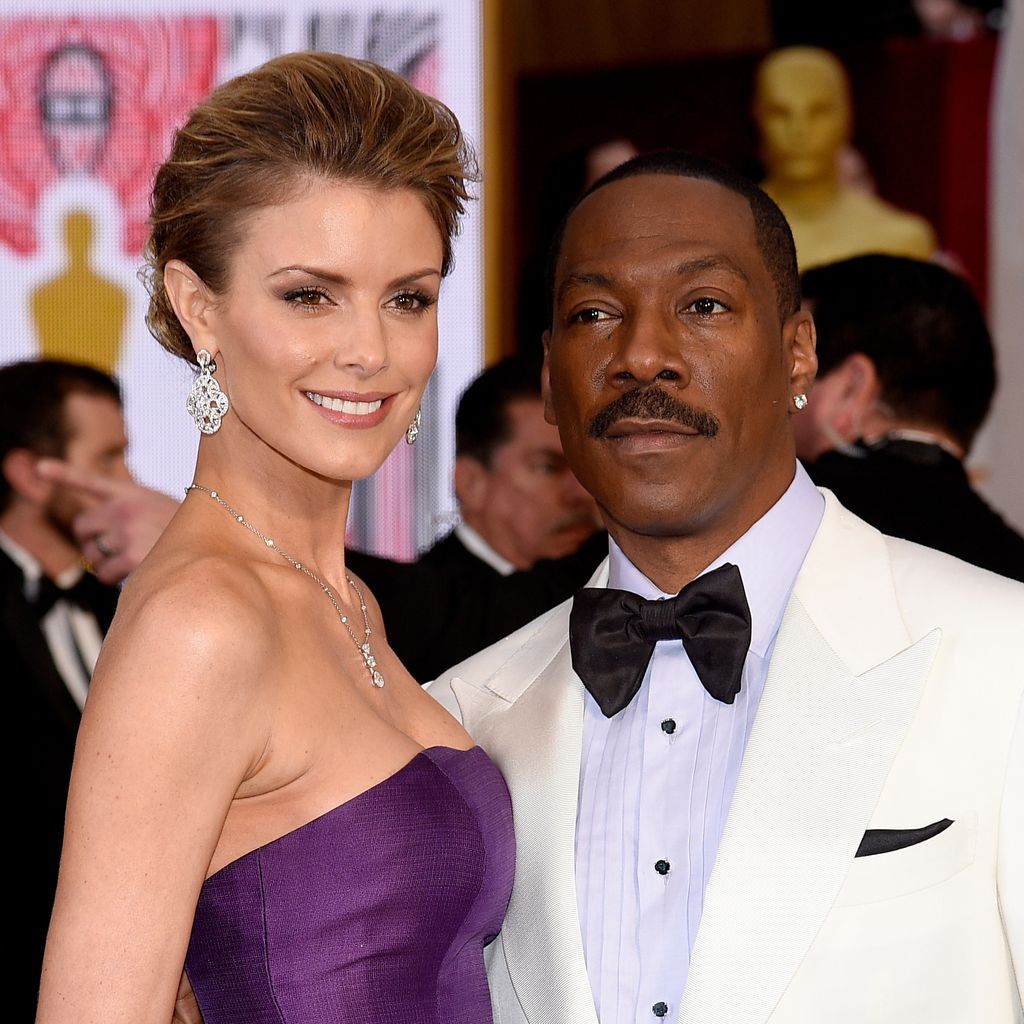 Paige Butcher und Eddie Murphy  bei den Academy Awards 2015