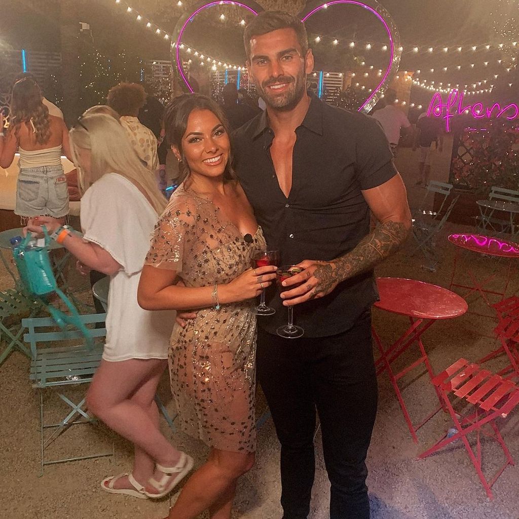 Paige Thorne und Adam Collard im August 2022