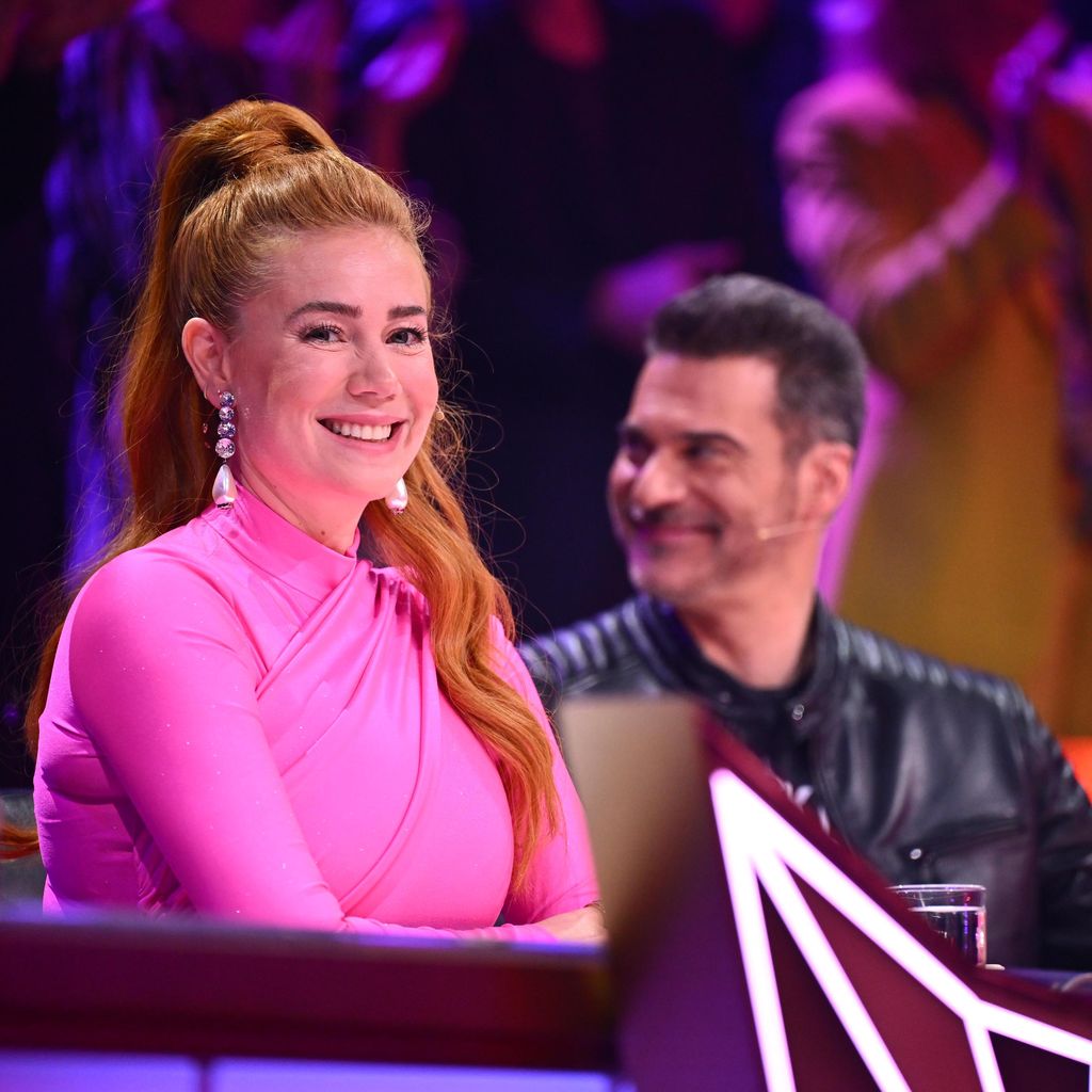 Palina Rojinski und Rick Kavanian bei "The Masked Singer"