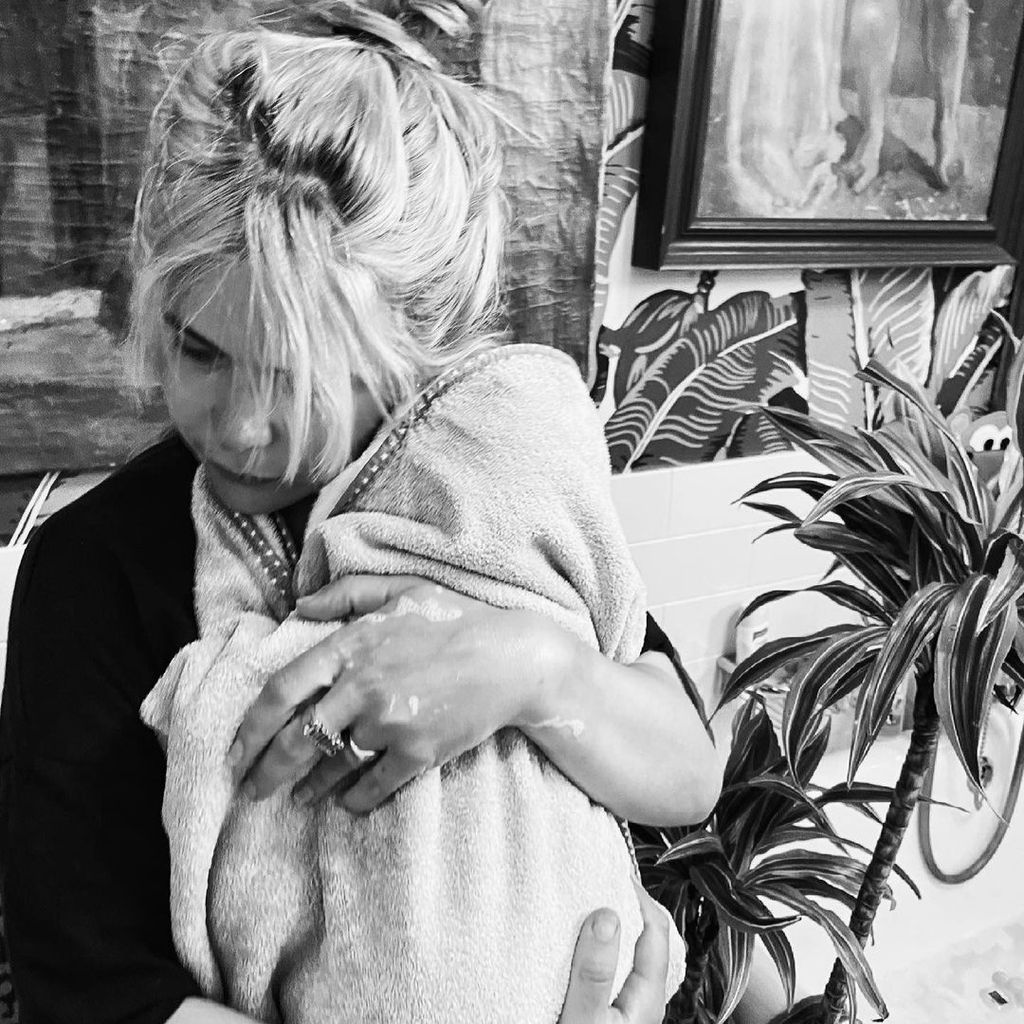 Paloma Faith mit ihrem Baby