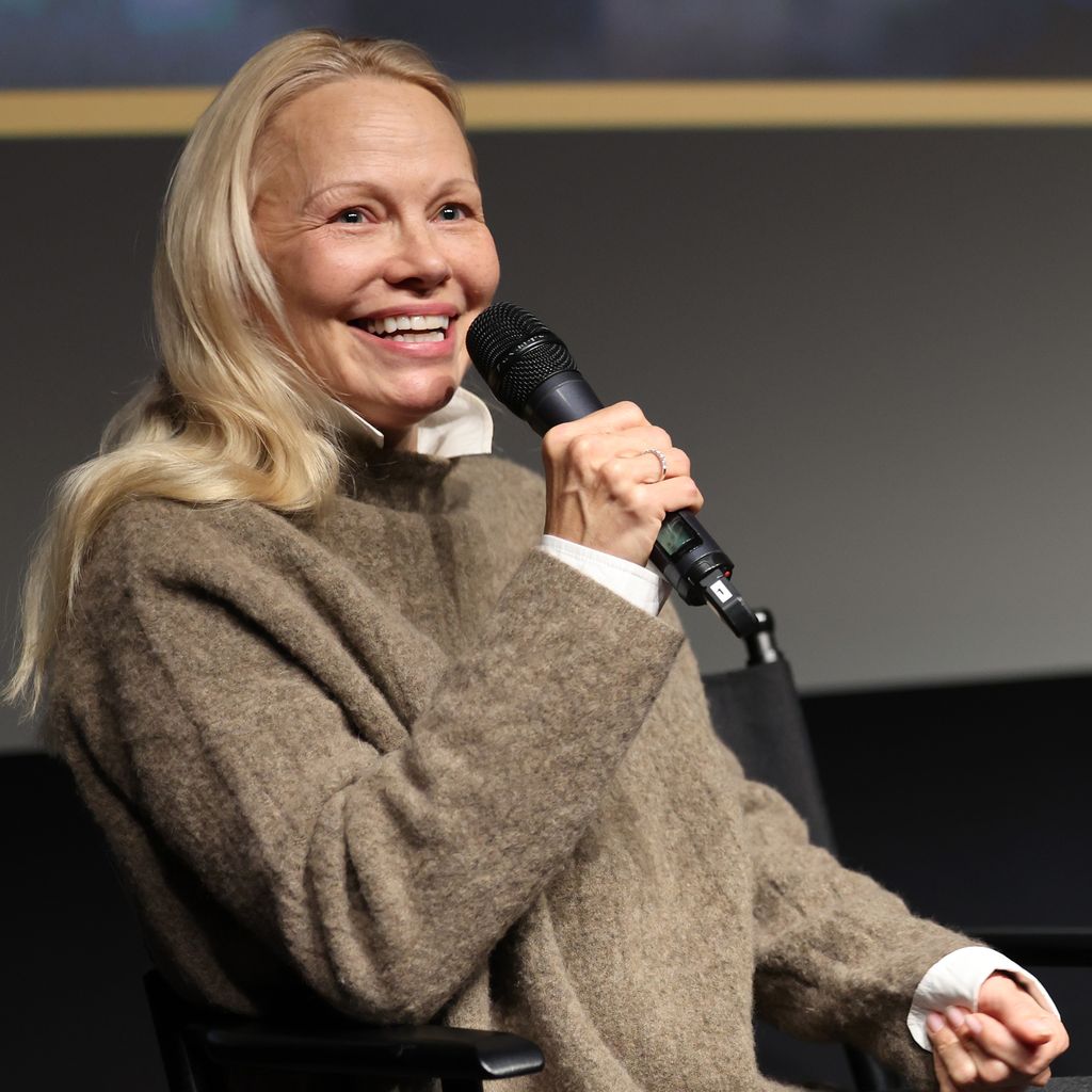 Pamela Anderson bei einer Vorführung von "The Last Show Girl" im November 2024