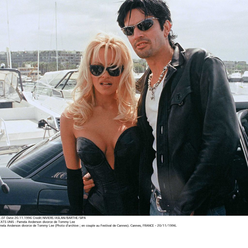 Pamela Anderson und Tommy Lee im November 1996