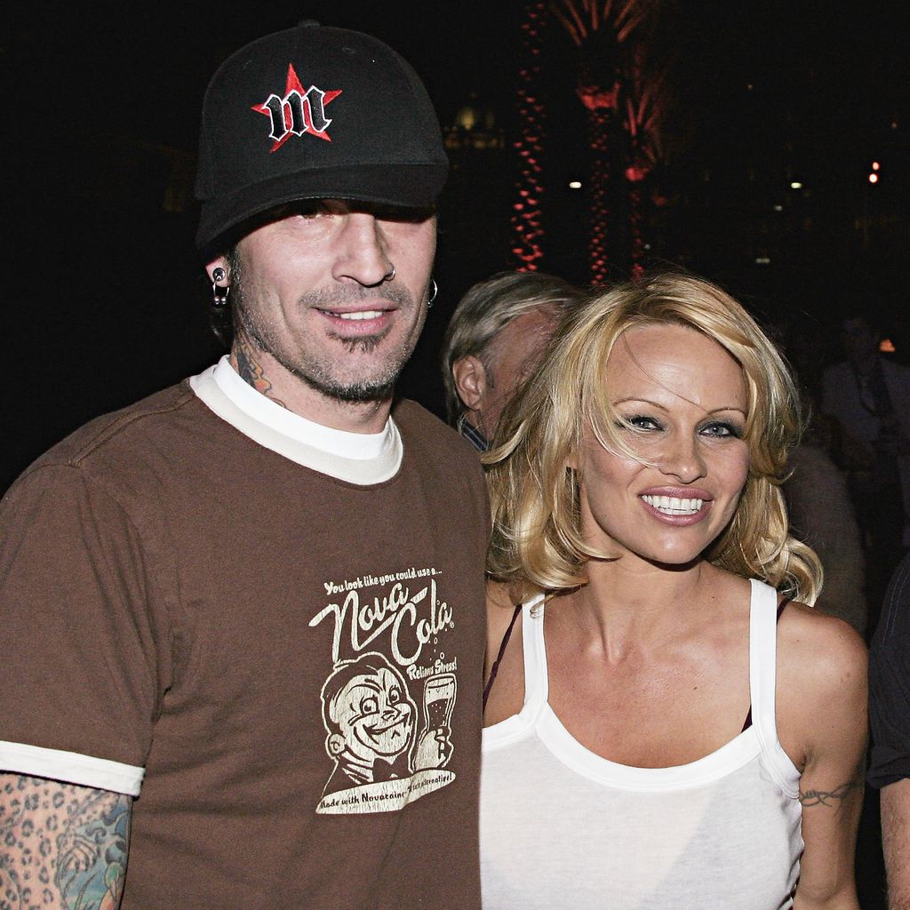Pamela Anderson und Tommy Lee im März 2004 in Beverly Hills