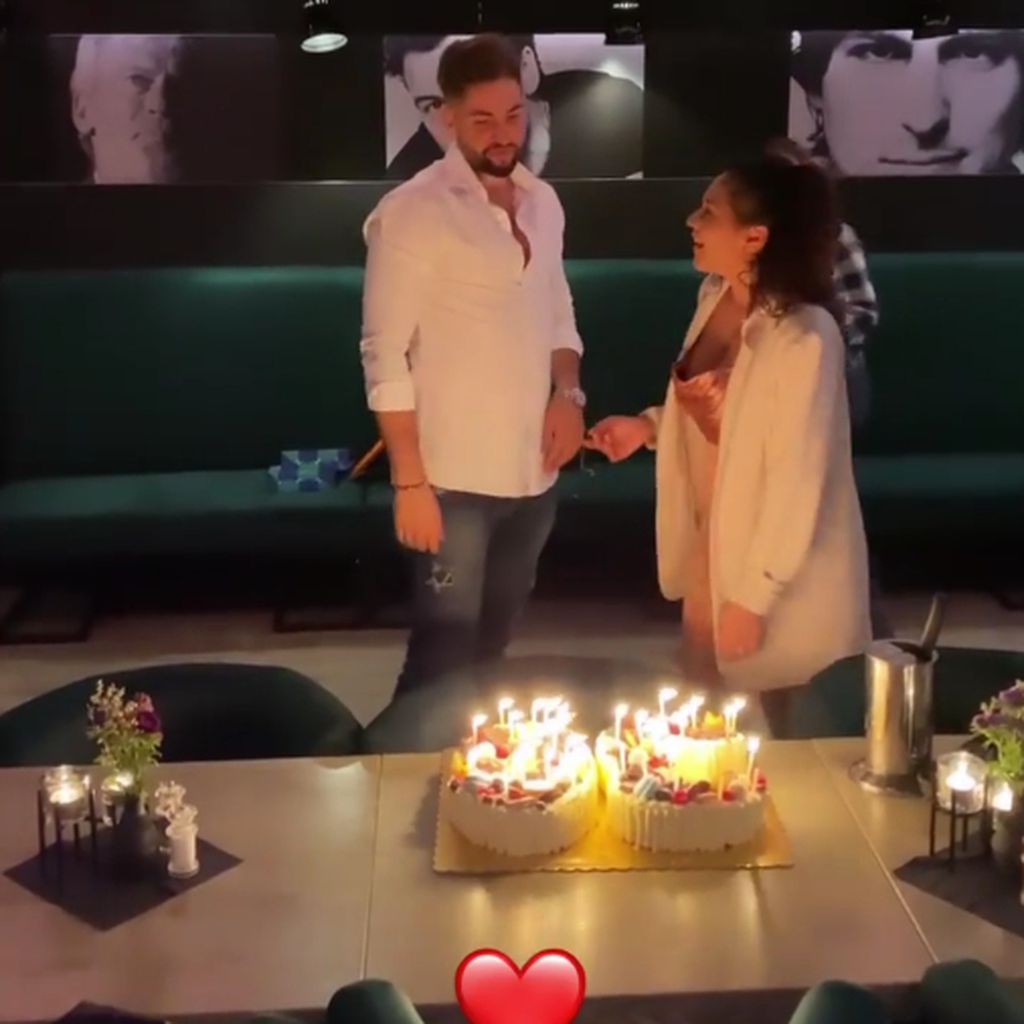 Pamela Gil Mata mit ihrem Freund