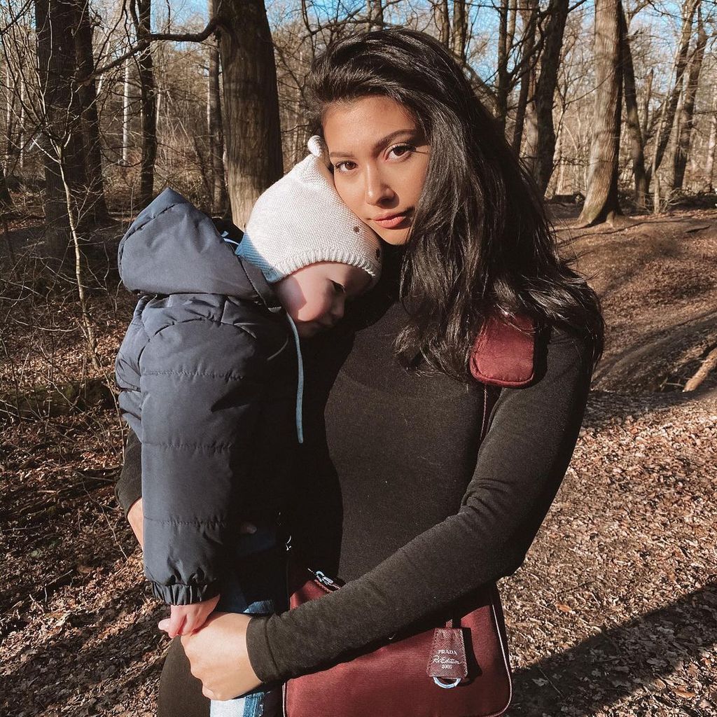Paola Maria und ihr ältester Sohn Leonardo