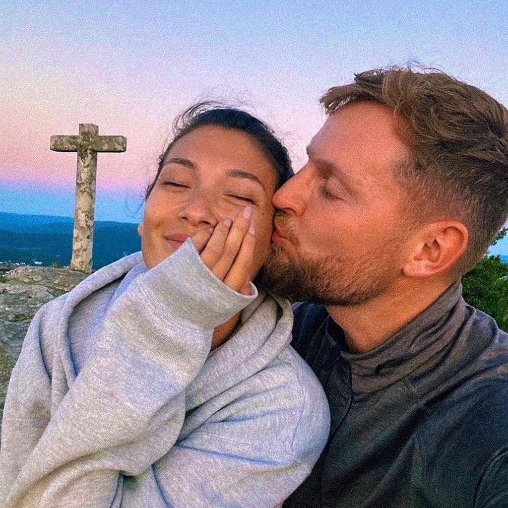 Paola Maria und Alexander Thoss auf dem Jakobsweg