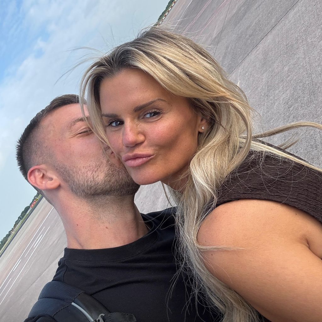 Paolo Margaglione und Kerry Katona im Oktober 2025