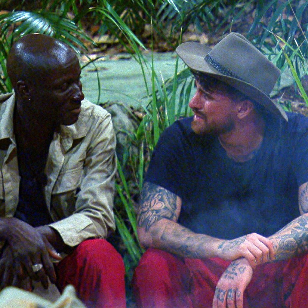Papis Loveday und Gigi Birofio im Dschungelcamp