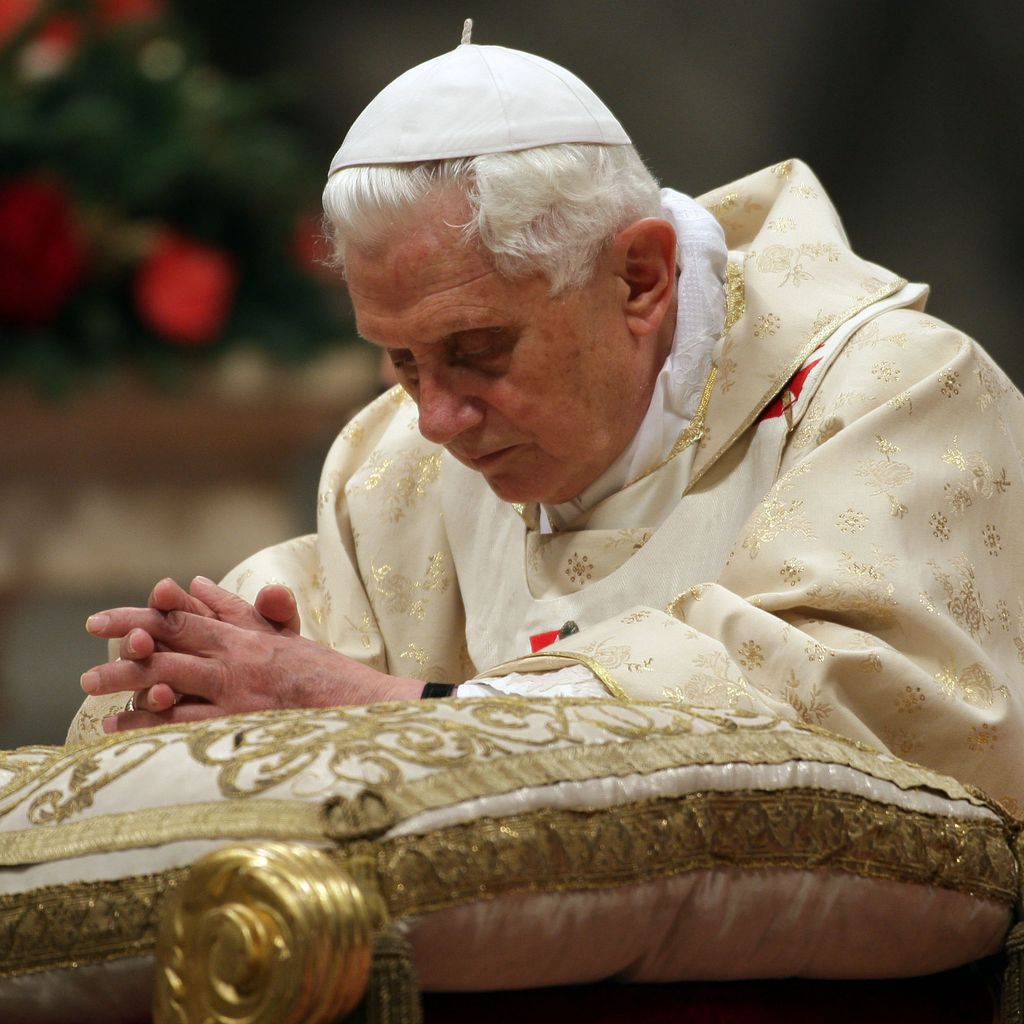Papst Benedikt XVI. an Heiligabend 2009