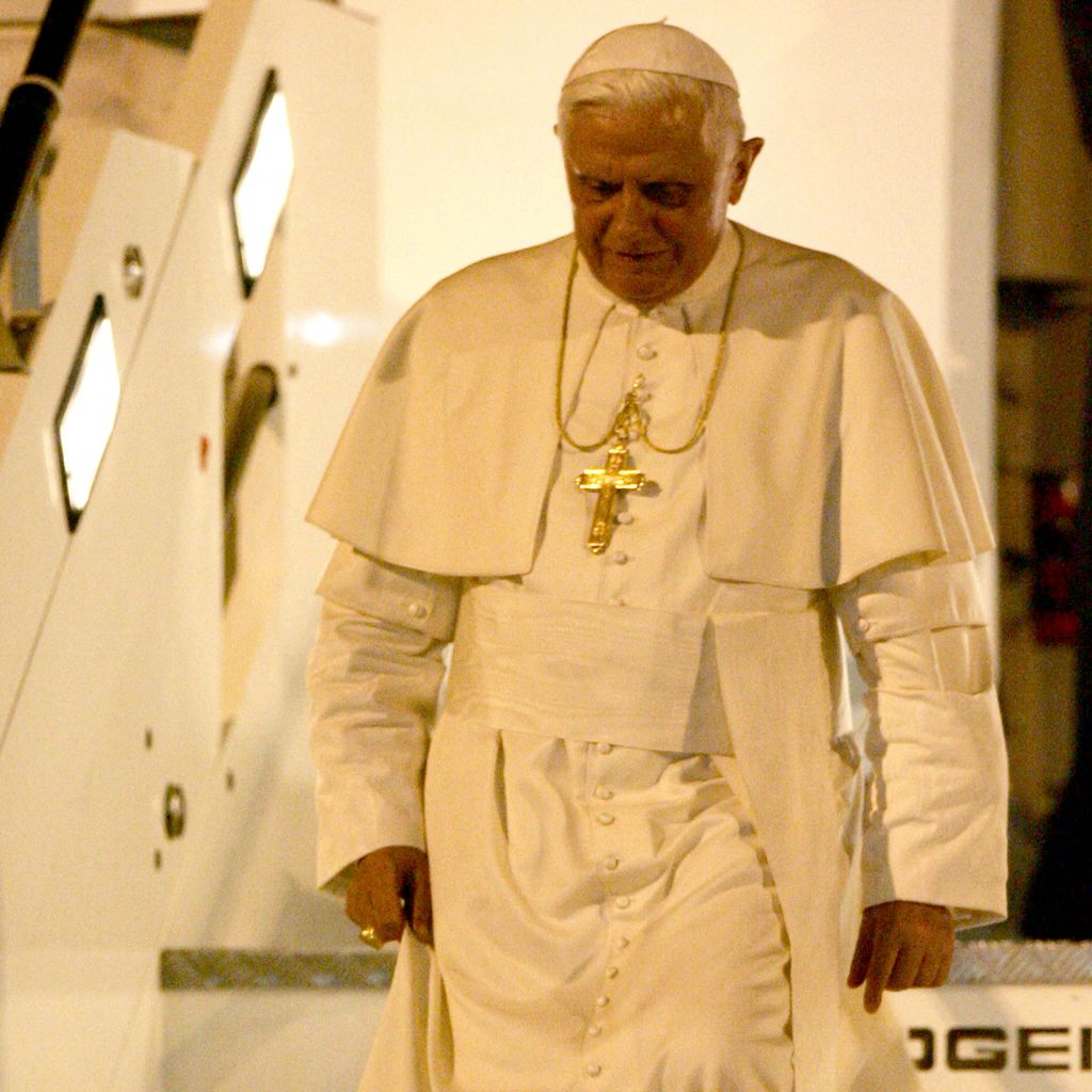 Papst Benedikt XVI im September 2007