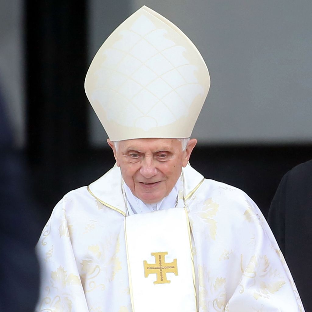 Papst Benedikt XVI. im April 2014