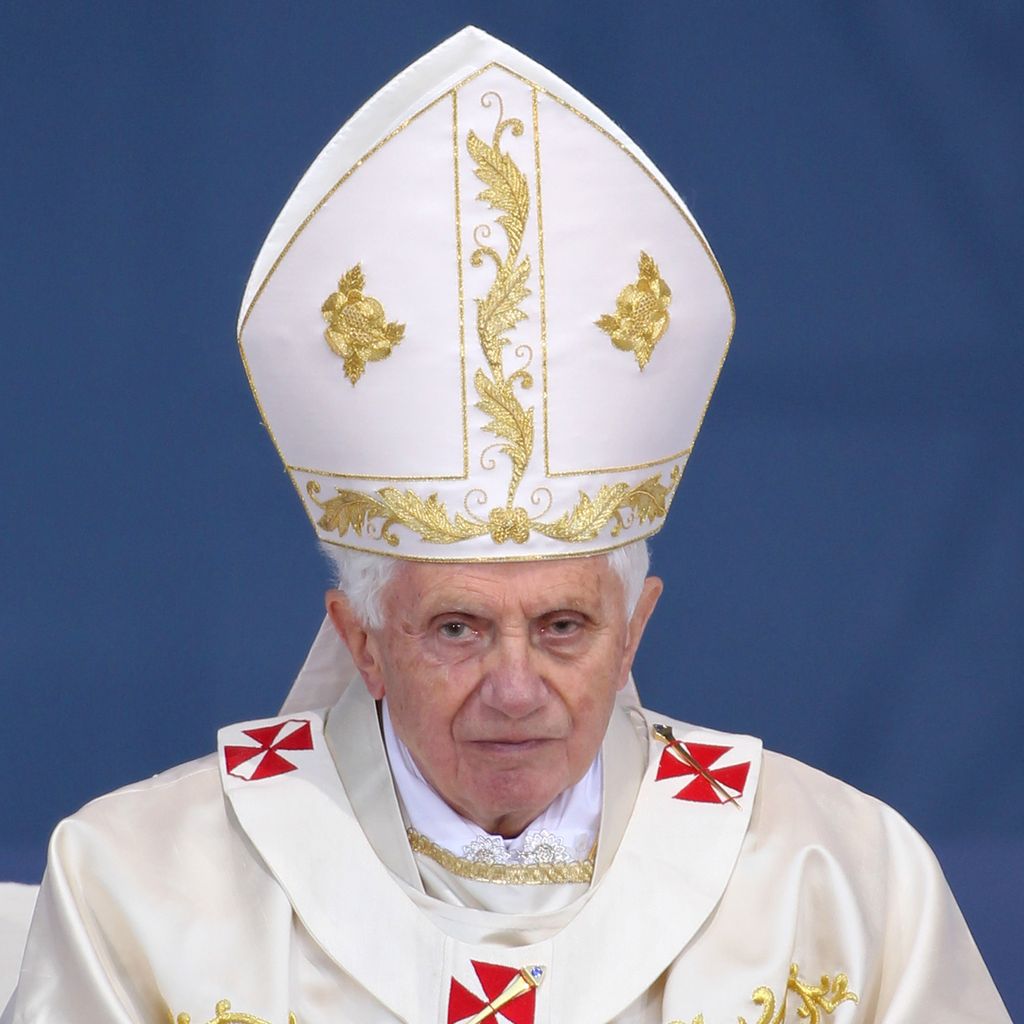Papst Benedikt XVI. im September 2011