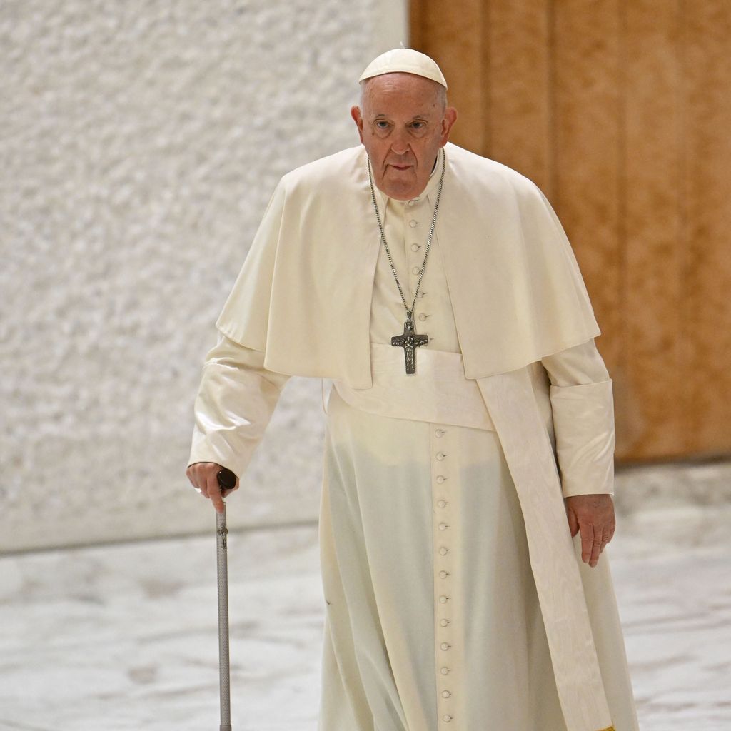 Papst Franziskus I. im Mai 2023