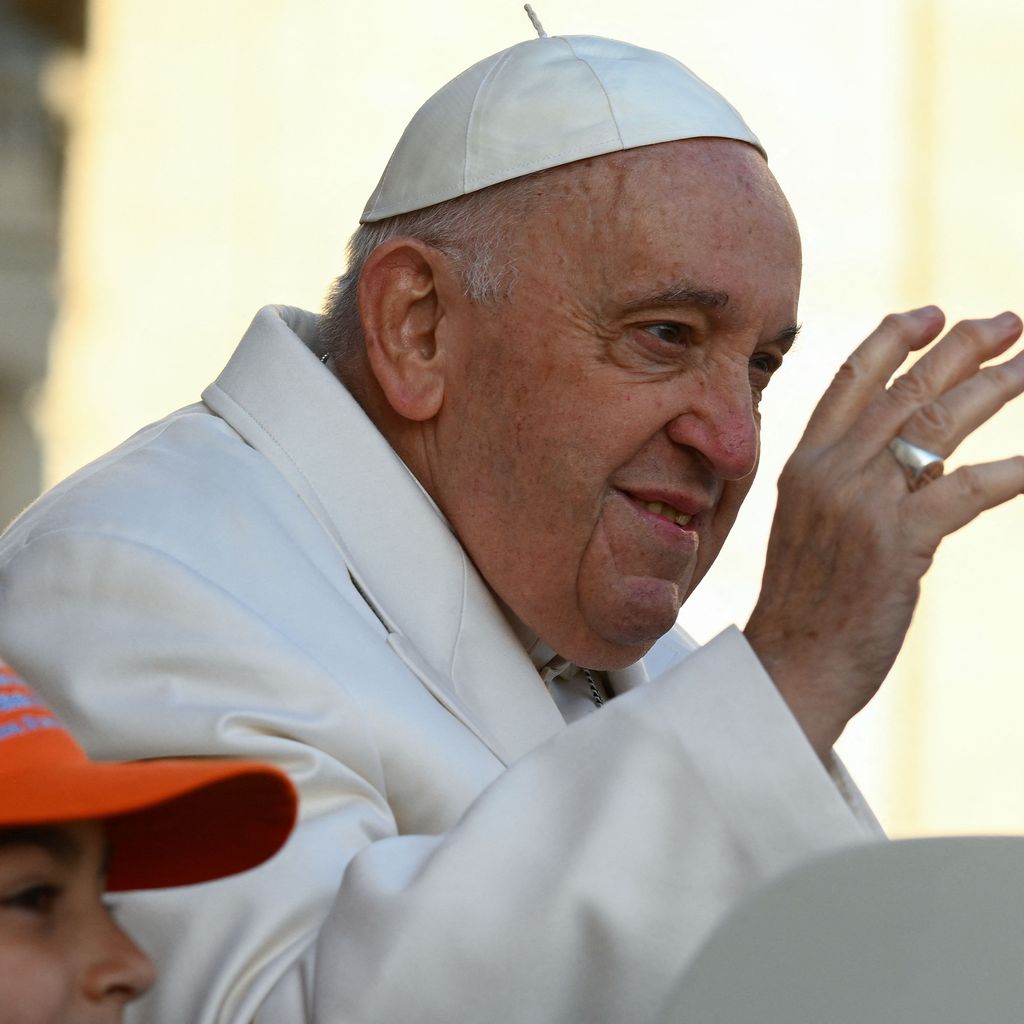 Papst Franziskus I. im März 2023