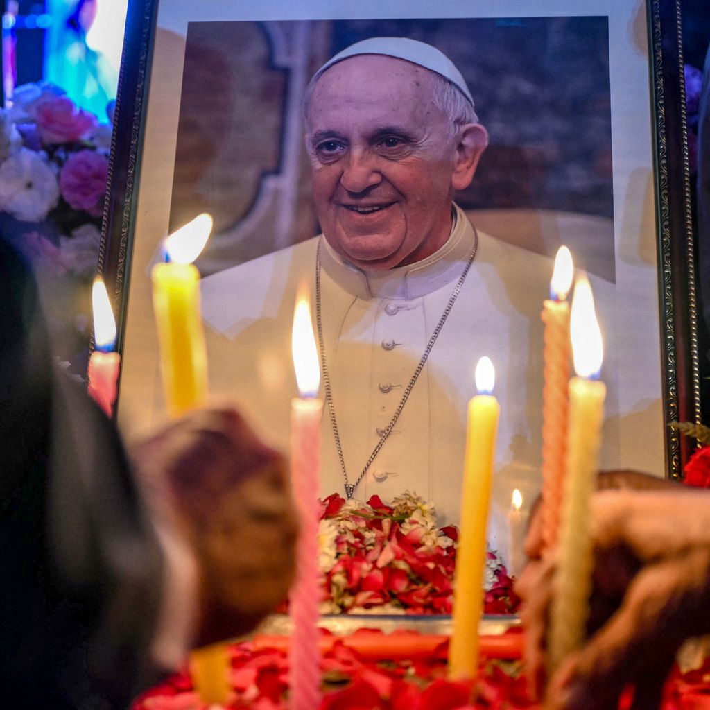 Foto von Papst Franziskus I., April 2025