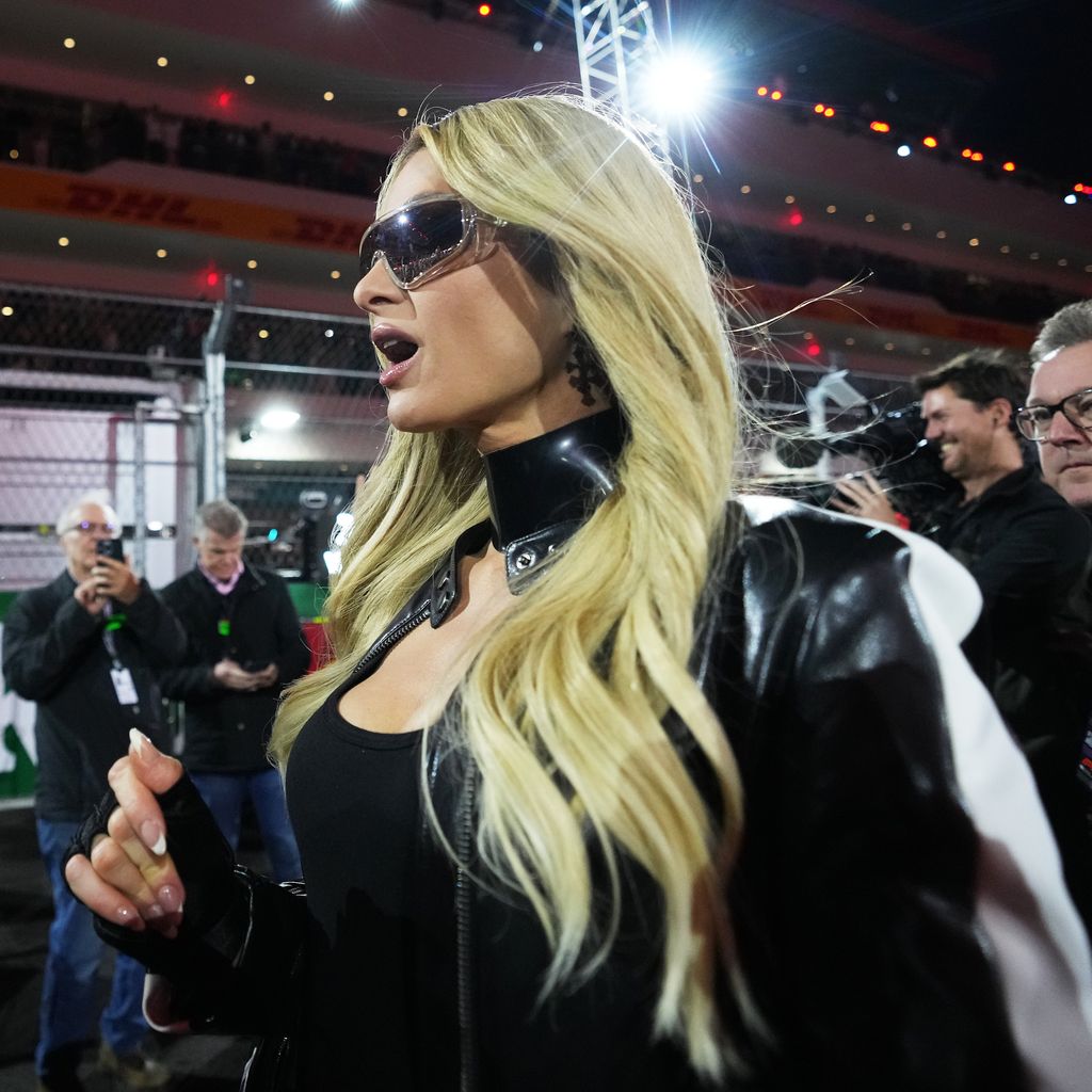 Paris Hilton bei der Formel 1, Las Vegas 2024