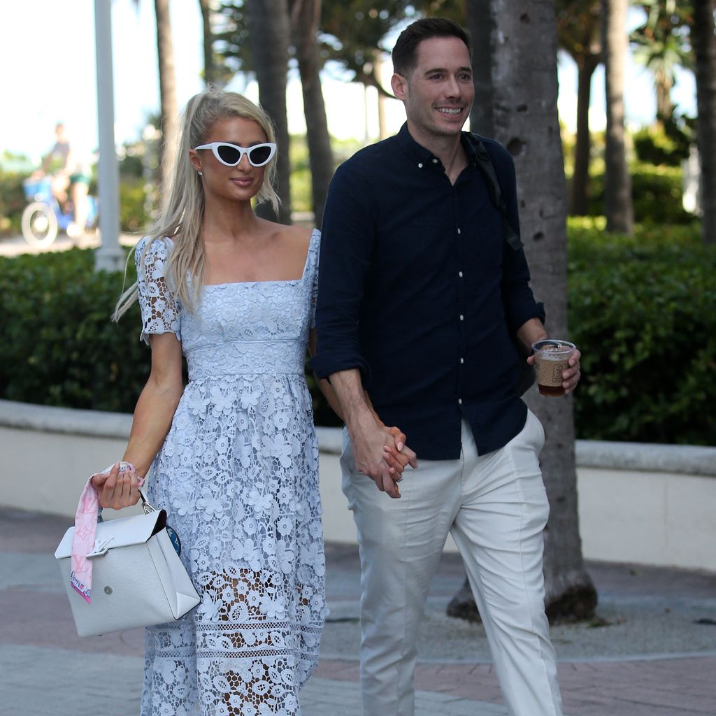 Paris Hilton und Carter Reum im Februar 2023