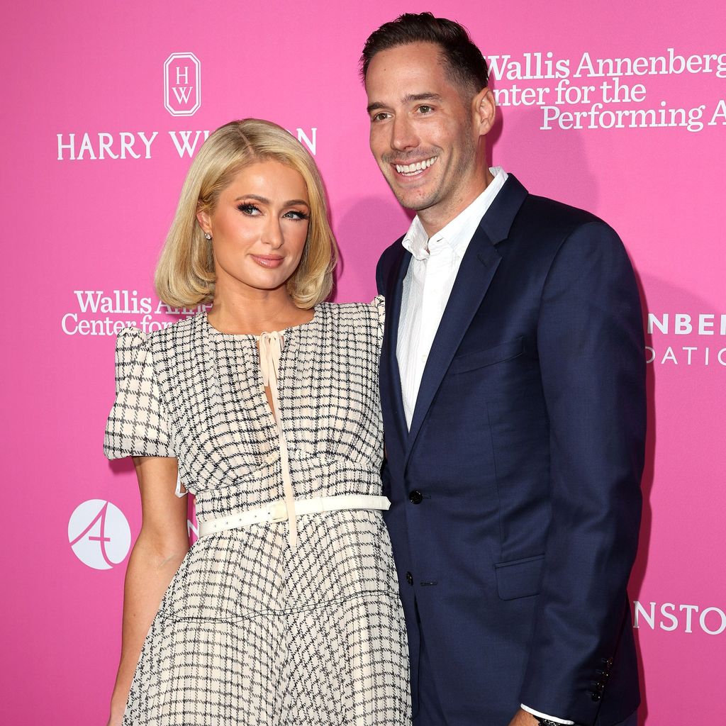 Paris Hilton, Sängerin, und Carter Reum, Autor