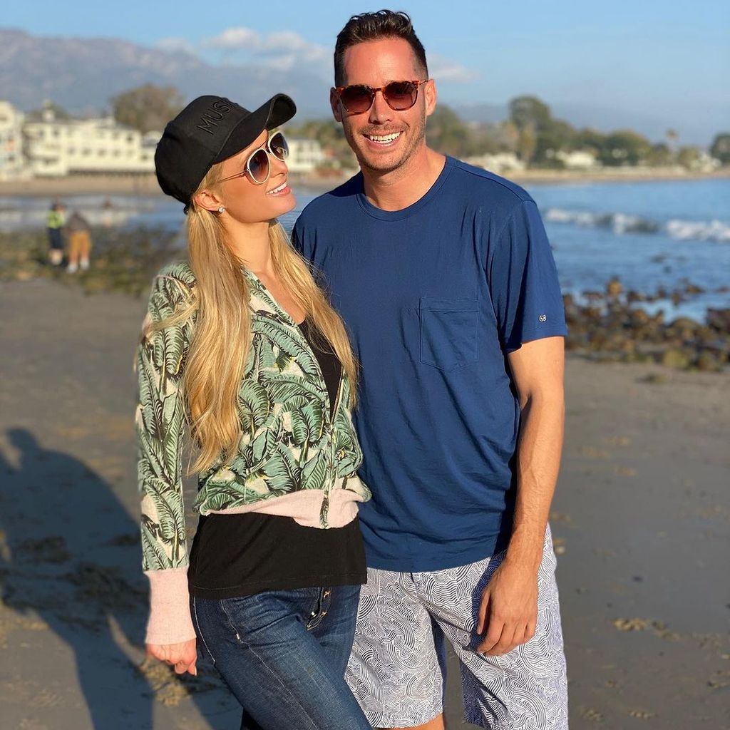 Paris Hilton und Carter Reum