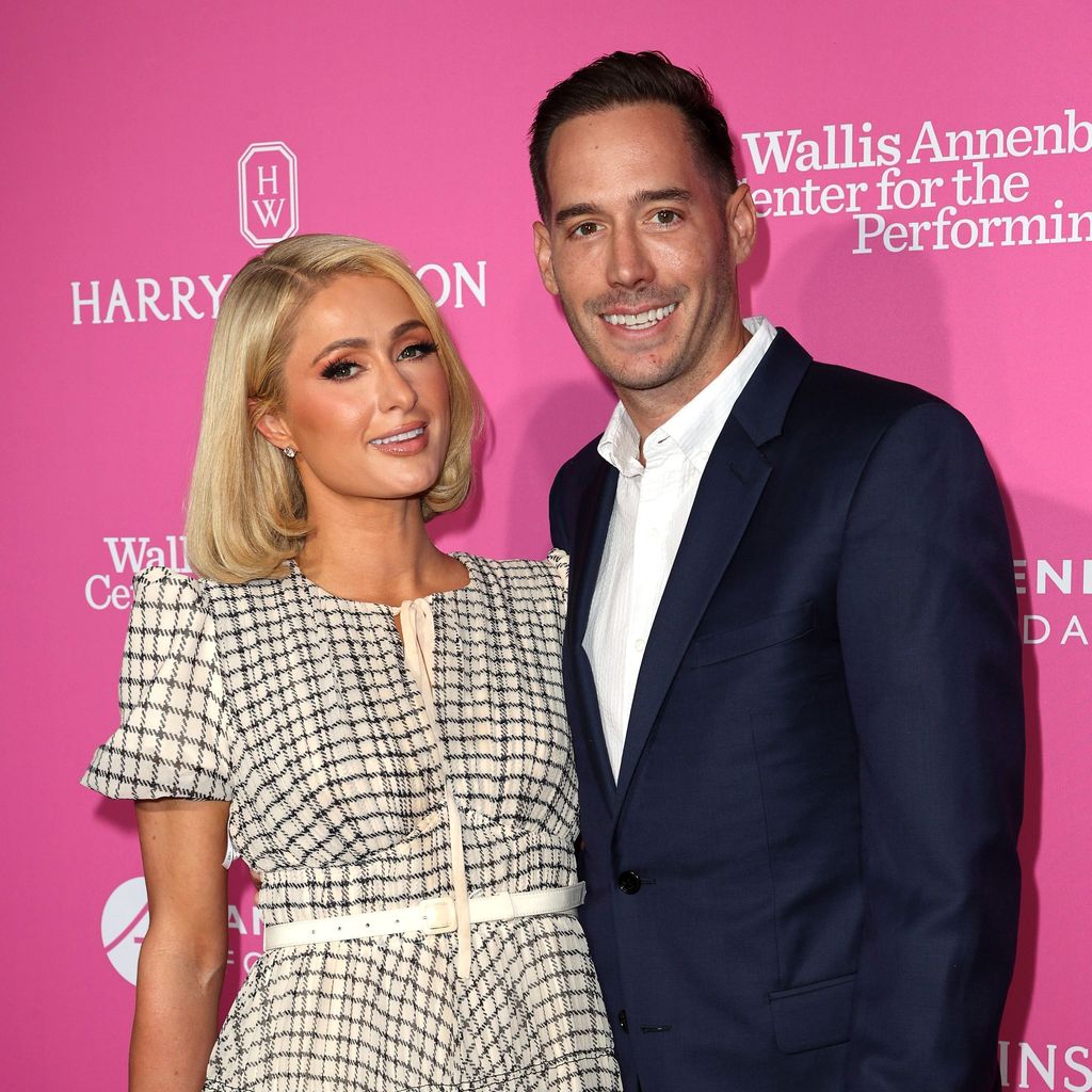 Paris Hilton mit ihrem Ehemann Carter Reum